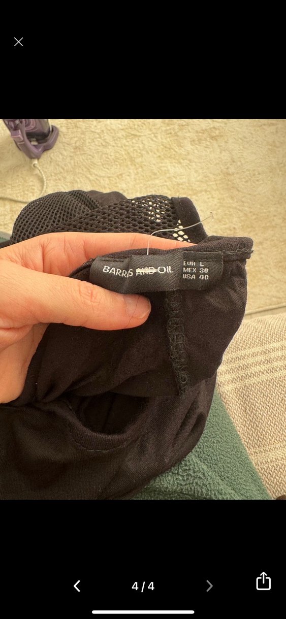 Siyah Kadın Bluz - Görsel 3