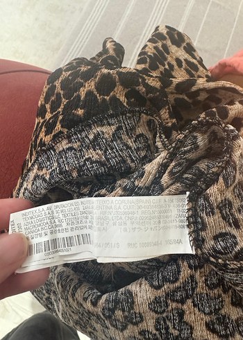 Kahverengi Leopar Desenli Kadın Bluz - Görsel 4