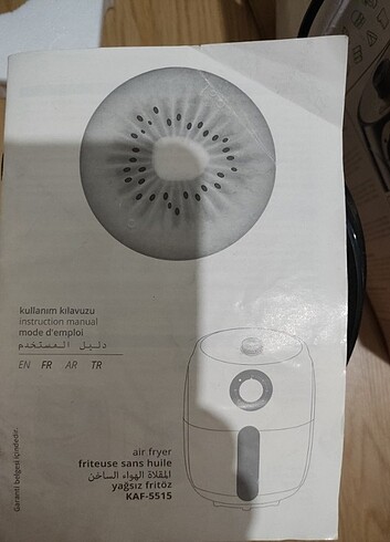 Beden Renk Kiwi Airfryer