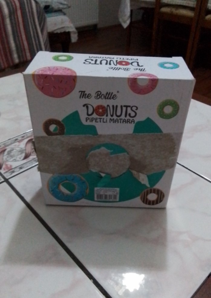 DONUTS PİPETLİ MATARA - Görsel 2