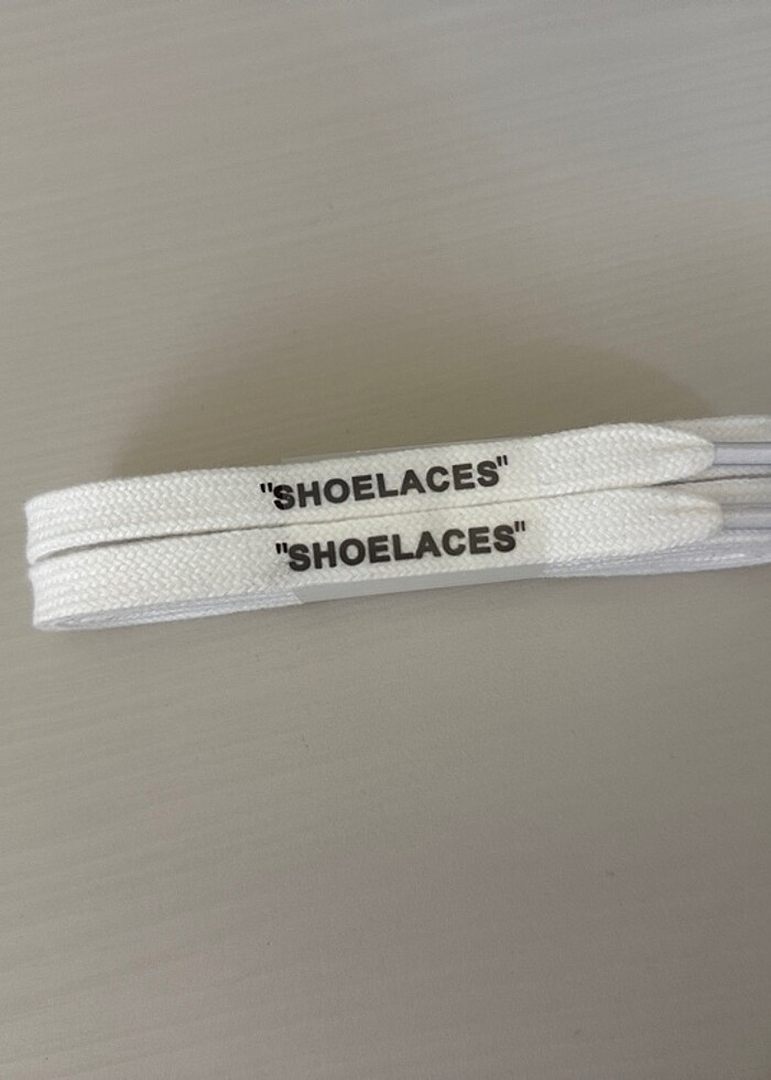 Off white bağcık orijinal - Görsel 2