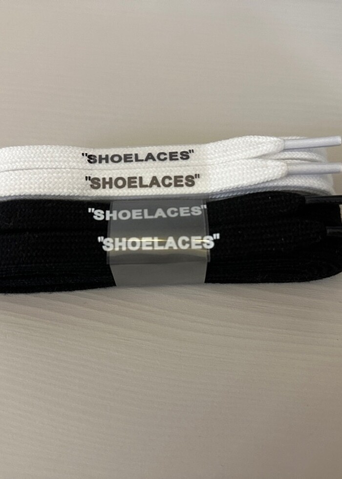 Off white bağcık orijinal - Görsel 3