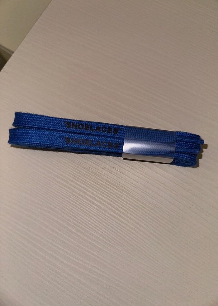 Off white bağcık mavi orijinaldir - Görsel 2