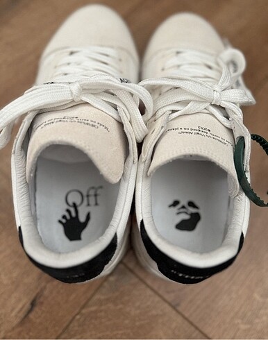 38 Beden Off white vulcanized 38no