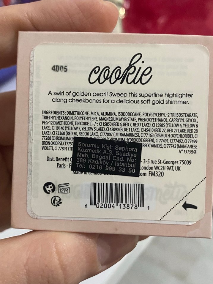Benefit Cookie Parlatıcı Allık 8g - Görsel 3