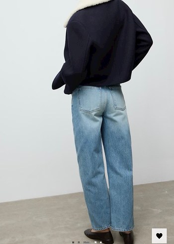 Kürk Yakalı Yün Ceket - Görsel 3