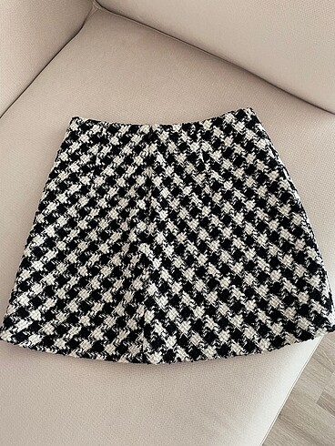 Zara ekose etek