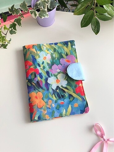 Garden Çiçekli Kitap/Tablet Kılıfı