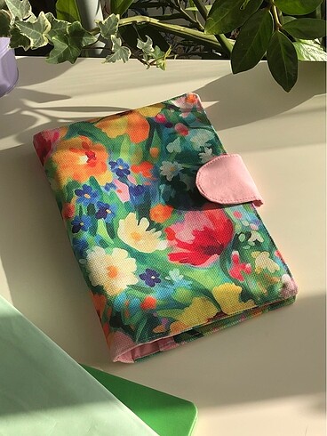 Pembe Çiçekli Tablet Kılıfı