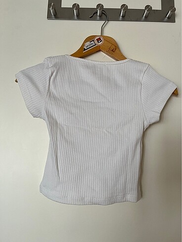 Stradivarius Stradivarius beyaz crop