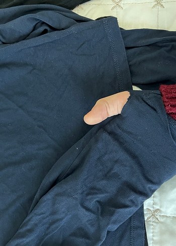 lacivert siyah bady - Görsel 2