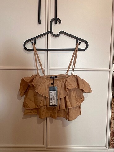 crop bluz caner rengi