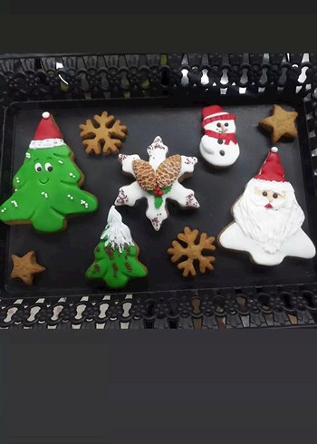 yılbaşı kurabiyesi tane 50 tl - Görsel 2