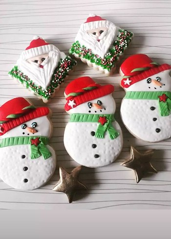 yılbaşı kurabiyesi tane 50 tl - Görsel 5