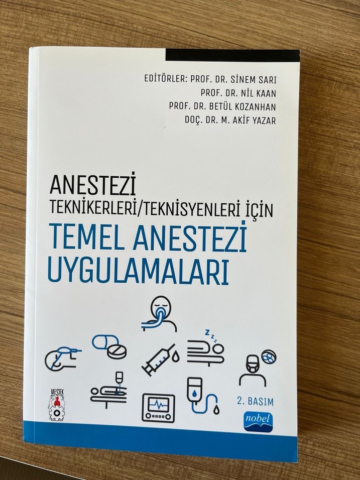 Klinik anestezi + Mesleki uygulamaları +temel aneste uygulamları - Görsel 3
