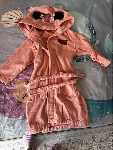 MİNİE MOUSE BORNOZ - Görsel 2