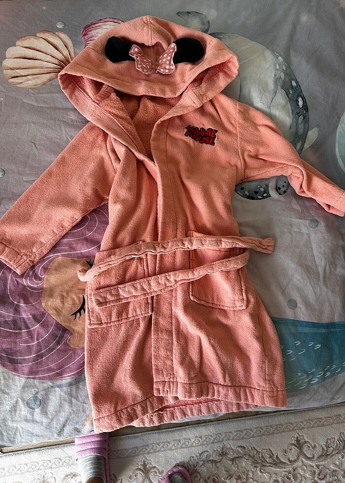 MİNİE MOUSE BORNOZ - Görsel 2