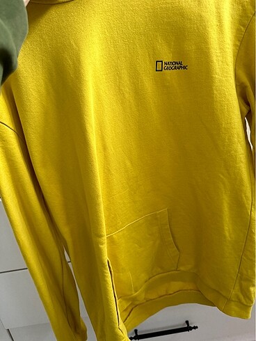 13-14 Yaş Beden sarı Renk Sweatshirt
