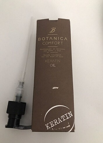 Botanical keratin yağı 