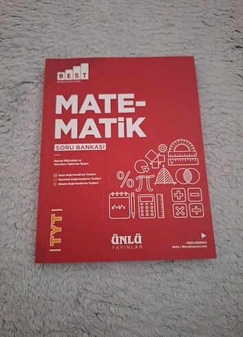 Ünlü yayınları tyt soru bankası matematik