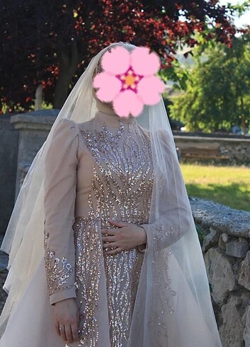 40 Beden Nişan elbisesi