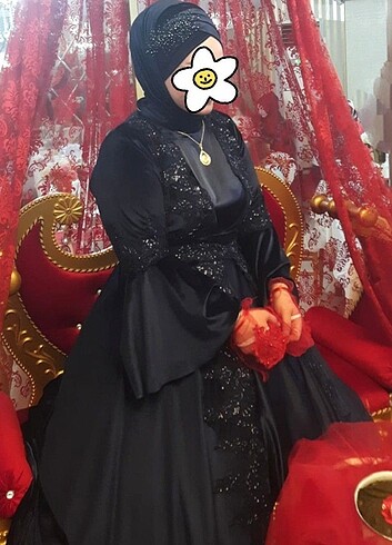 Diğer Tesettür Kına Elbisesi Kaftan