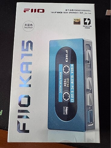 Fiio KA15 Kulaklık Amplifikatör Sky Blue