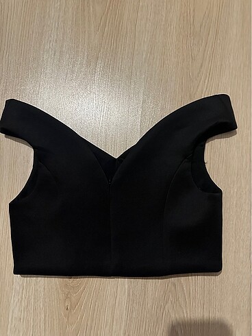 s Beden Crop Siyah