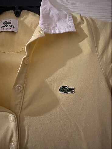 Lacoste Lacoste sarı tişört