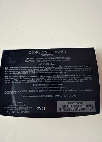 Açık Bej Pudra Dior - Görsel 2