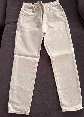 Mango Ekru Denim Jean