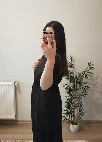s Beden siyah Renk Siyah Renk Dokuma Elbise