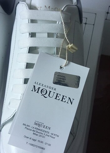 Alexander McQueen Yüzde yüz deri 36 48 numaraları mevcuttur