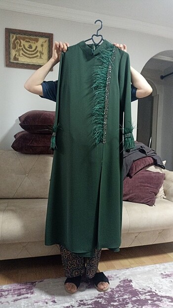Tunik pantolon takım 42