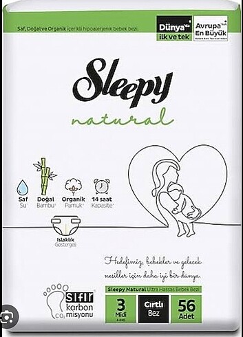 Sleepy 3 numara 56 li