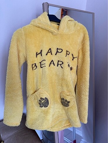 Peluş sweatshirt m beden