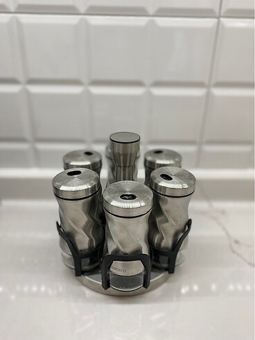 Karaca inox dönen baharatlık