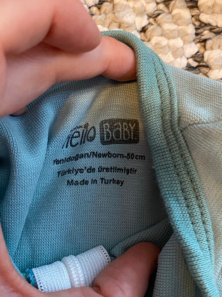 Turkuaz Bebek Taşıma Sargısı - Görsel 2