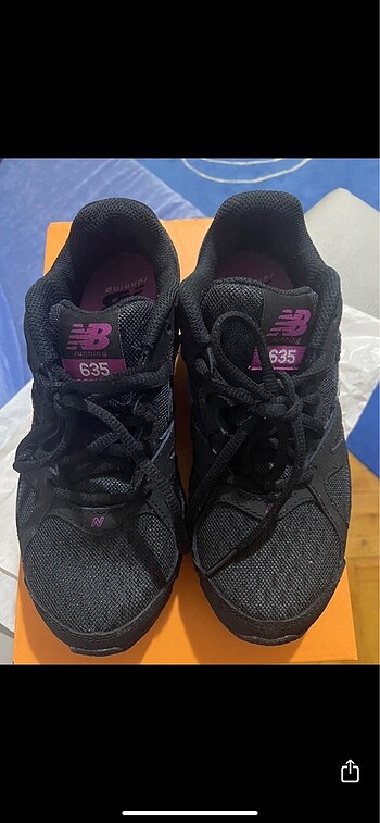 35 Beden siyah Renk NEW BALANCE Çocuk Spor Ayakkabısı