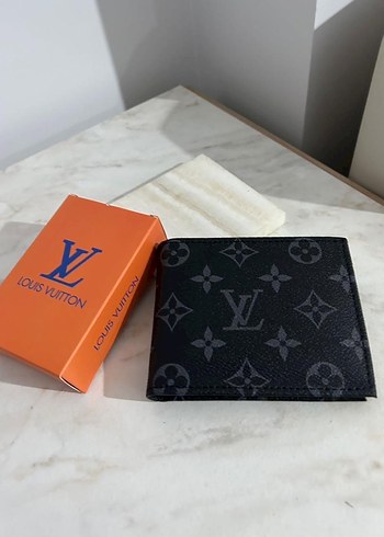 Louis Vuitton Siyah Baskılı Erkek Cüzdanı - Görsel 7