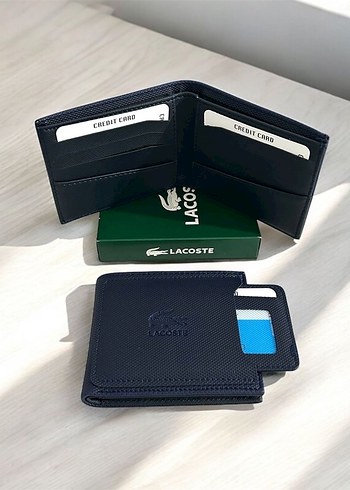 Lacoste Lacivert Erkek Cüzdan - Görsel 2