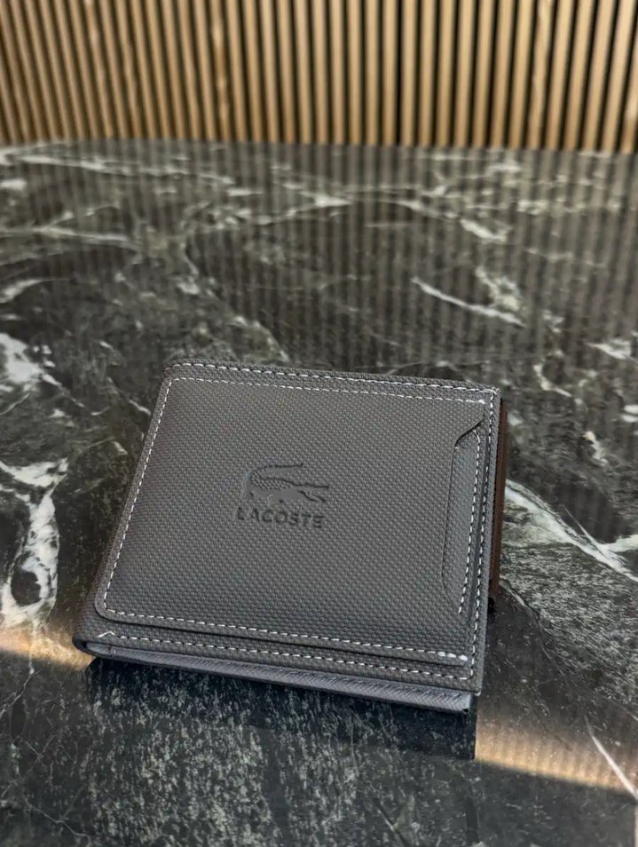 Lacoste Gri Erkek Cüzdan - Görsel 2