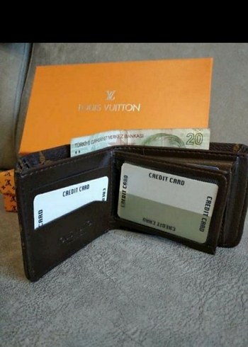 Louis Vuitton Kahverengi Erkek Cüzdanı - Görsel 2