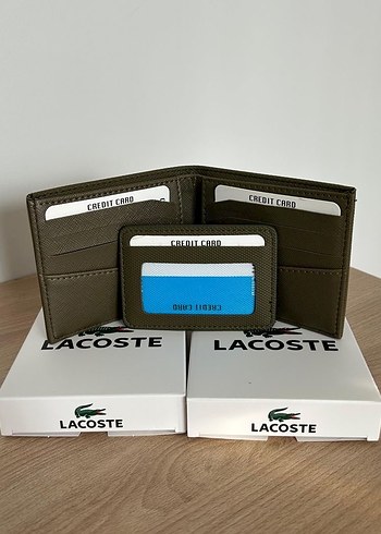 Lacoste Baskılı Kahverengi Erkek Cüzdan - Görsel 5