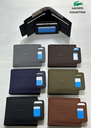 Lacoste Baskılı Kahverengi Erkek Cüzdan - Görsel 9