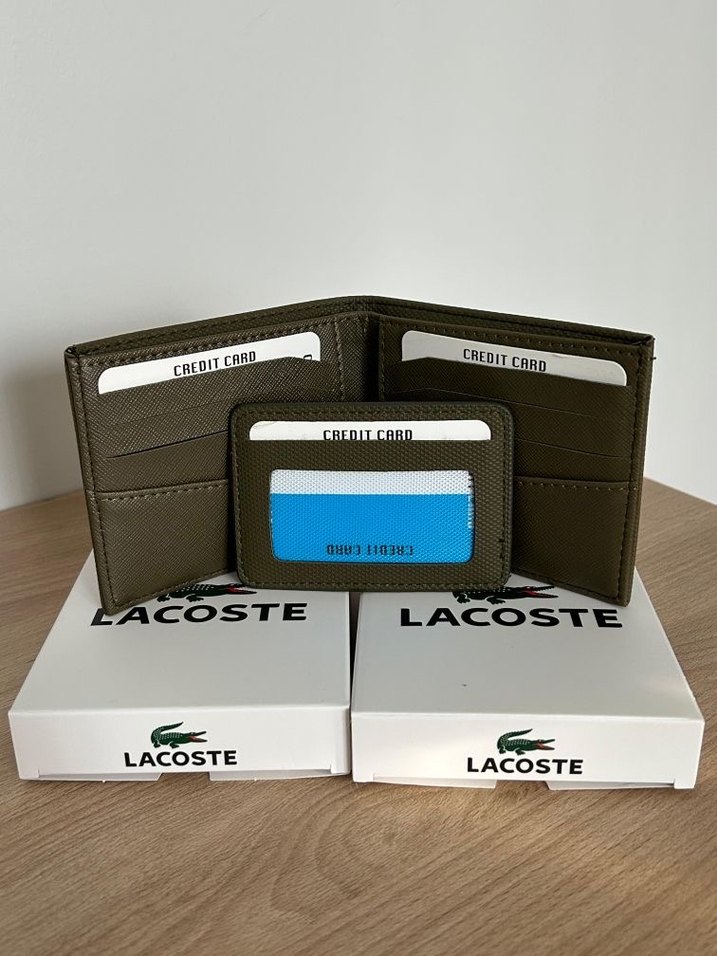 Lacoste Baskılı Kahverengi Erkek Cüzdan - Görsel 5