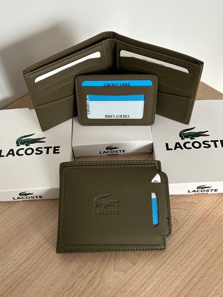 Lacoste Baskılı Kahverengi Erkek Cüzdan - Görsel 2