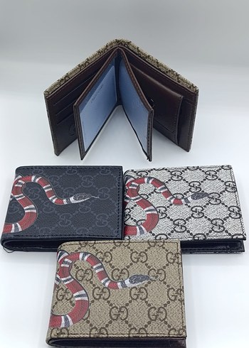 Yılan Desenli Çok Renkli Erkek Cüzdanı - Görsel 5