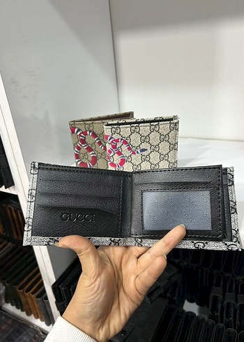 Yılan Desenli Çok Renkli Erkek Cüzdanı - Görsel 3