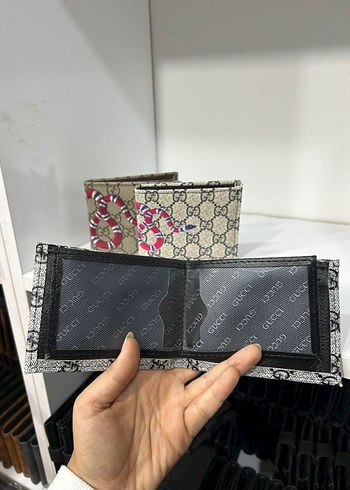 Yılan Desenli Çok Renkli Erkek Cüzdanı - Görsel 2